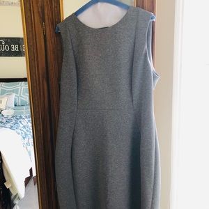 Calvin Klein grey scuba dress